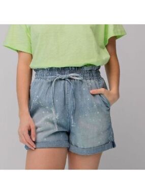 Easel Denim Blue Jean Shorts